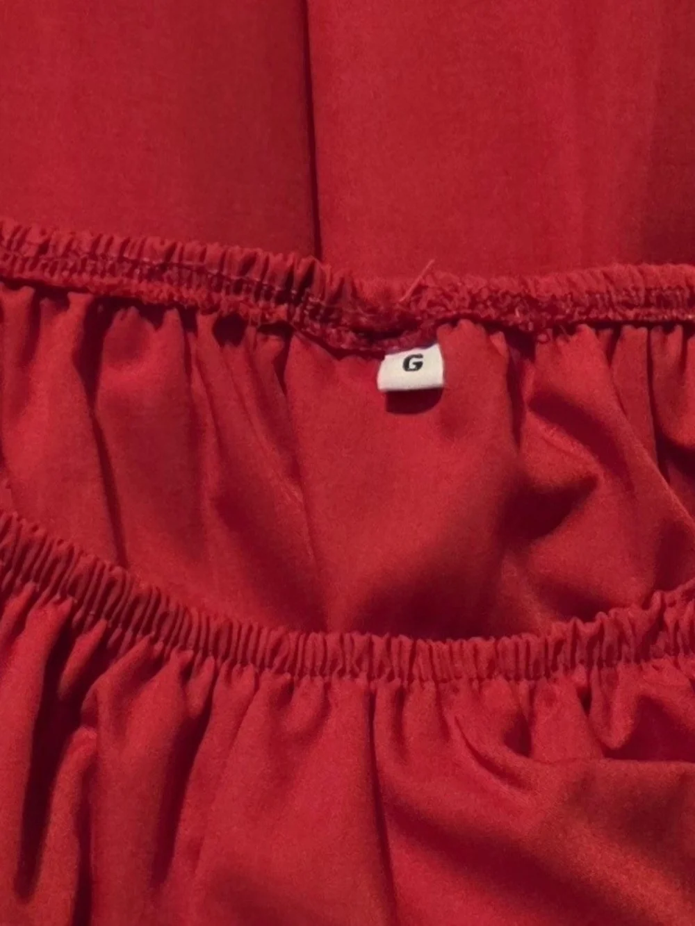 Mexican Dress for Girls Folkloric Traditional Off-Shoulder Red Ruffle Embroidery